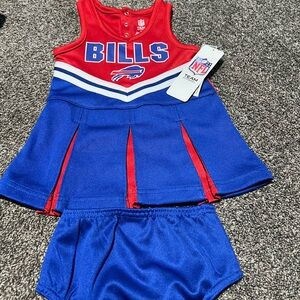 Kids Cheerleader Costume - Red and Blue